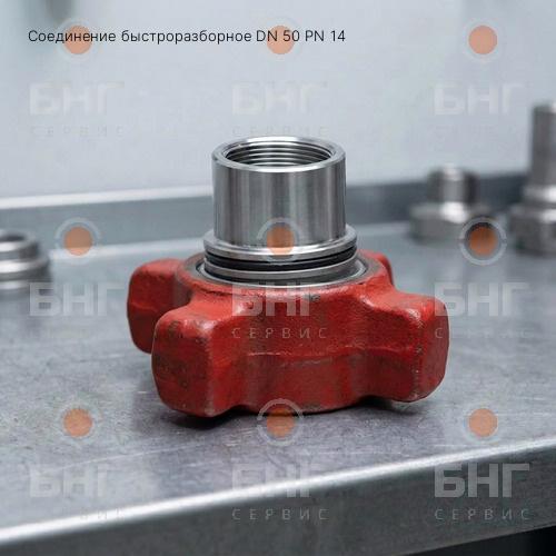 Соединение быстроразборное DN 50 PN 14 чертеж