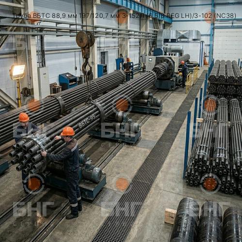 Труба ВБТС 63,5 мм 104,8/85,7 мм 3-86Л (NC31 LH)/3-73 (NC26) в Краснодаре