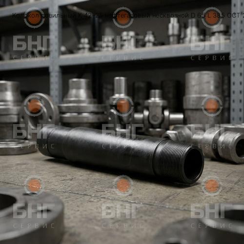Колокол ловильный К 42-25 нефтегазовый несквозной D 65 L 385 ОСТ 26-02-1275-75 вес 7 ловильные чертеж