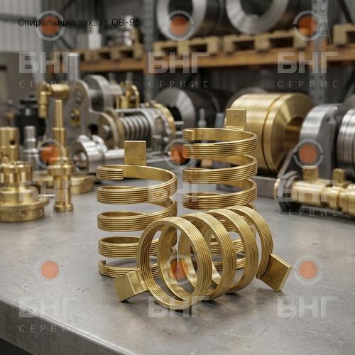 Спиральный захват для овершота ОШ-42 чертеж